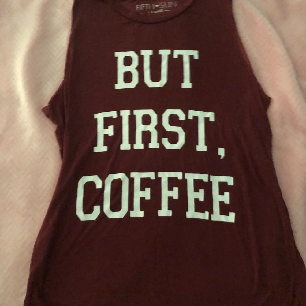 Coffee tank top